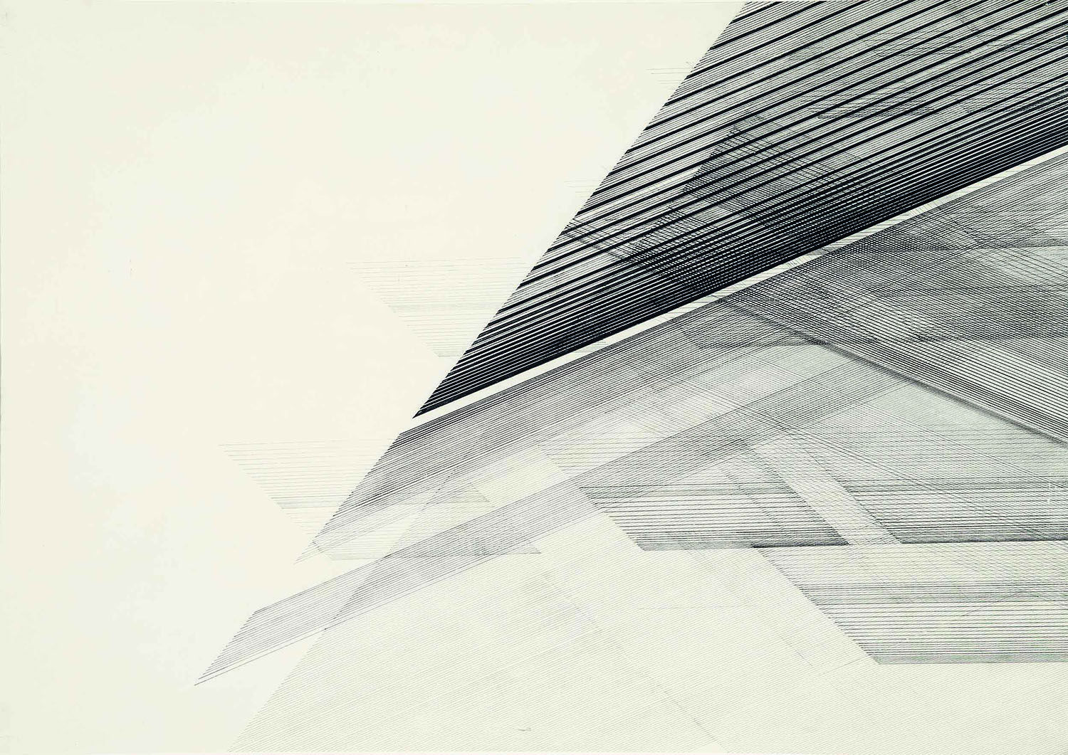 Nasreen Mohamedi "Untitled, ca 1975"
